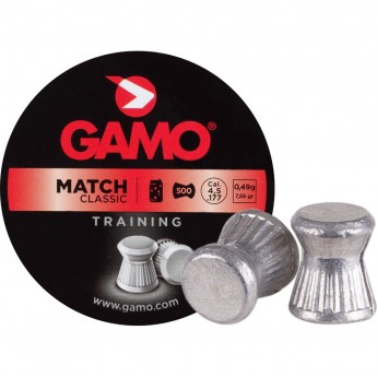 Пули пневматические GAMO Match 4,5мм (500шт)